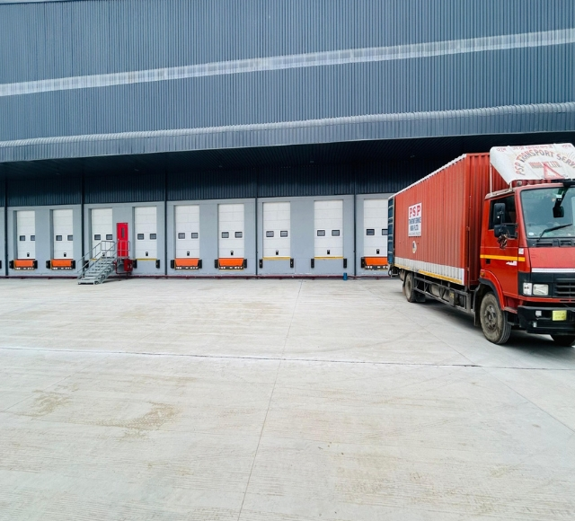 Industrial entrance automation solutions for warehouses and manufacturing facilities in India